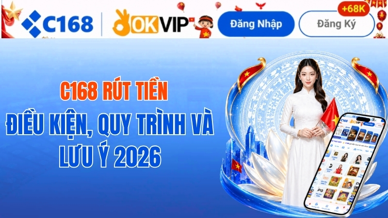 C168 Rút Tiền – Điều Kiện, Quy Trình Và Lưu Ý 2026 2 C168 Rút Tiền – Điều Kiện, Quy Trình Và Lưu Ý 2026
